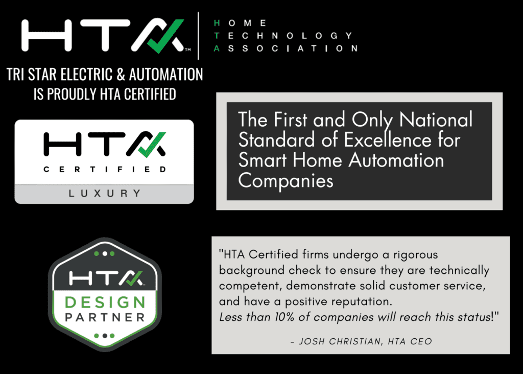 The First and Only National Standard of Excellence for Smart Home Automation Companies